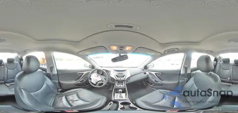 2013 Hyundai Elantra Gls из США, поврежденный, VIN KMHDH4AE6DU640171